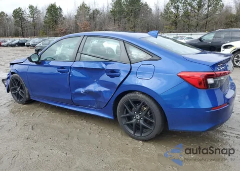 2022 Honda Civic Sport z USA, uszkodzony, nr VIN 2HGFE2F56NH546980